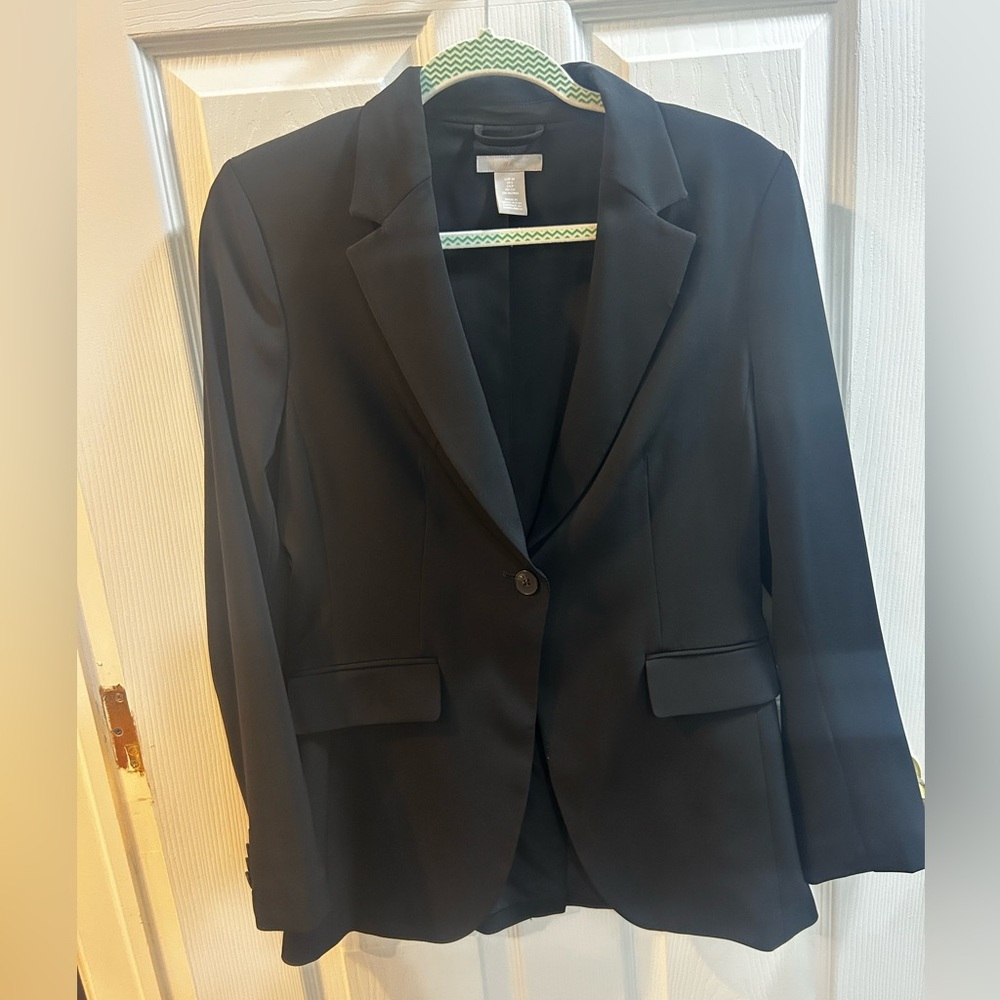 Women’s H&M Black Oversized Blazer Size Small